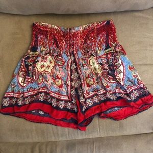 Flowy Printed Shorts